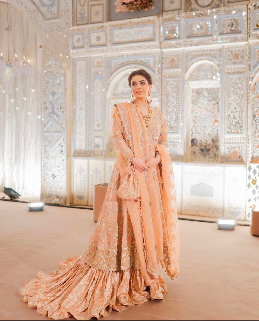 Gulaal bridal portrait